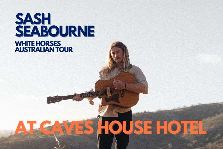 Sash Seabourne White Horses Tour Live at Caves House