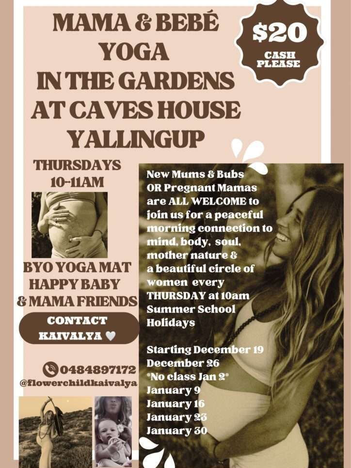 Mums Yoga at Caves House